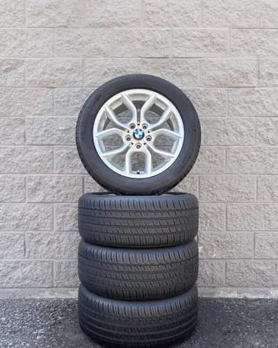 All Season / Summer Michelin Primacy MXM4 18 Tires And Original Style 308 Silver 18 Inch Wheels. 4x...