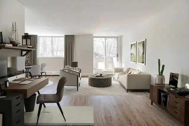 Hi-Rise 4 - 2 Bedroom Apartment for Rent in Long Term Rentals in City of Montréal - Image 8