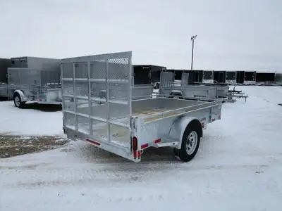 SALE!!REGULAR $4355 NOW ONLY $3969!! Canada Trailers Galvanized Single Axle Utility Trailer 2,990lbs...