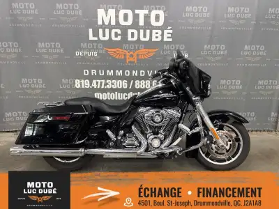 Harley-Davidson FLHX Street Glide 2009 151 702 KM MOTO CANADIENNE RADIO ÉCHAPPEMENT SCREAMIN EAGLE P...