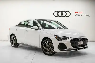 This Audi A3 Sedan boasts a Intercooled Turbo Gas/Electric I-4 2.0 L/121 engine powering this Automa...