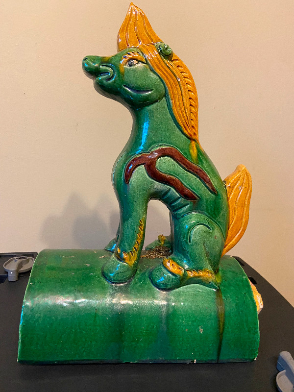 Chinese Heavenly Horse Roof figurine in Arts & Collectibles in Burnaby/New Westminster