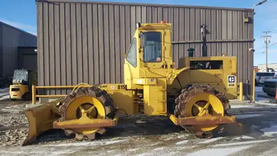 Arrow-West Equipment Ltd ENCLOSED CAB, 39 INCH COMPACTION WHEELS WITH GOOD FEET, FRONT AND REAR SCRA...