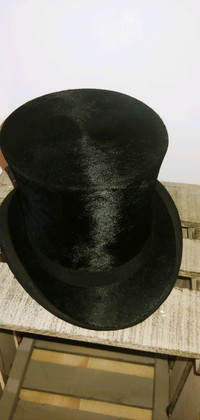Vintage Beaver Top Hat size 7