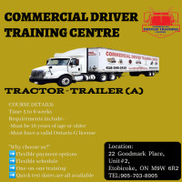 LOOKING FOR TRACTOR-TRAILER (A) TRAINING? AZ TRAINING!9057038005
