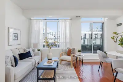 Welcome to this stunning and rarely available 2-storey corner penthouse at 70 Mill St, offering over...