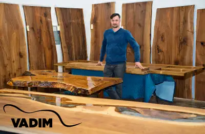 Custom-Made Tables Professionally Crafted to Perfection Locally handmade to your specifications usin...