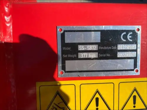 NEW SKID STEER SNOW 72″ & 84″ BLOWER ATTACHMENT SSBL72 in Other Business & Industrial in Regina - Image 4