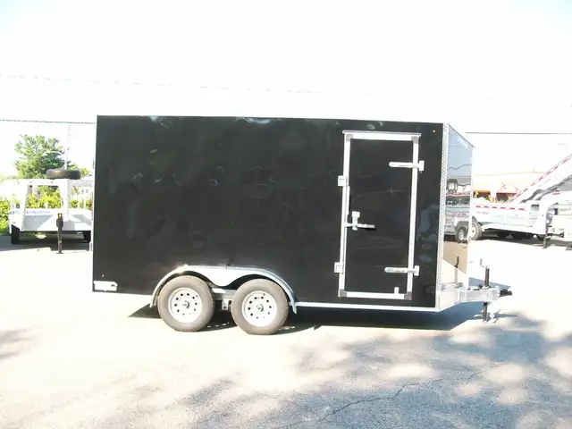 2025 Weberlane galvanise cargo 7' x 14' v-nose 2 essieux rampe 7 in Cargo & Utility Trailers in Laval / North Shore - Image 5