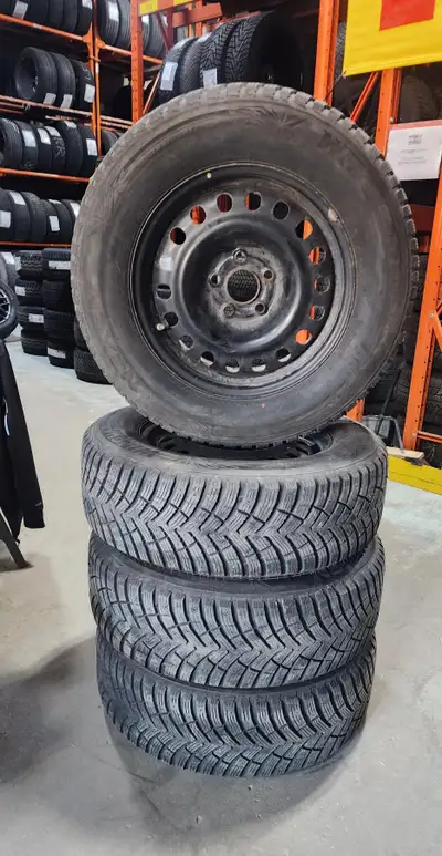 Tire Nexen Winguard WinSpike 3 245/65/17 107T 9/32 Rims Size: 17x7 Bolt Pattern: 5x120 Bore: 67.1mm...