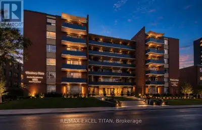 Fully renovated unit in East York featuring a new fridge, stove, and dishwasher, with a private balc...