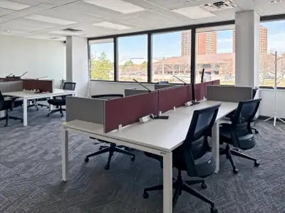 Get to work among a like-minded community in our shared office space for rent. Our coworking spaces...
