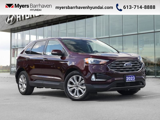 2023 Ford Edge Titanium - Leather Seats - Premium Audio - $184 B in Cars & Trucks in Ottawa