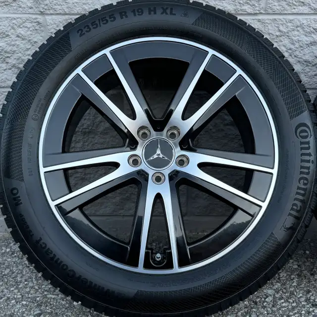 (99%) 4x MB GLC 300 | 350e 19" OEM Winter Wheels Package in Tires & Rims in City of Toronto - Image 3