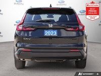 New Price! Odometer is 25680 kilometers below market average! Black 2023 Honda CR-V Sport One Owner... (image 3)