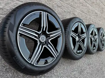 Pirelli Scorpion Zero *MO Rated* All Season Tires and original 21 inch Mercedes Benz GLE-Class GLE 5...