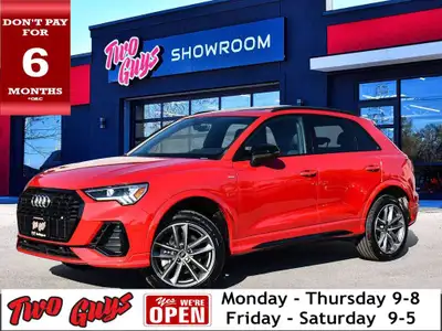 2024 Audi Q3 45 Komfort Progressive Red Metallic *VORSPRUNG EDITION*, *POWER DRIVER SEAT*, *PANORAMI...