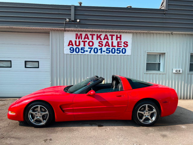 1998 Chevrolet Corvette Red Automatic in Cars & Trucks in Hamilton - Image 4