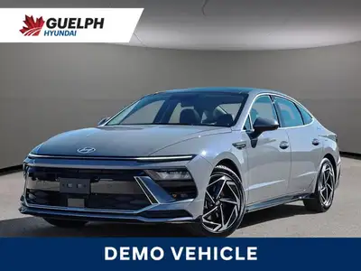 Now available at Guelph Hyundai, this feature-packed 2025 Hyundai Sonata Preferred-Trend AWD combine...