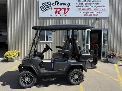 The 2025 D5 Maverick 2+2 is a high-performance electric golf cart designed for both style and functi...