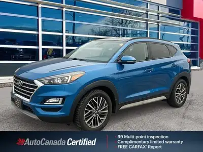 Aqua Blue 2020 Hyundai Tucson Luxury AWD, 6-Speed Automatic, 2.4L 4-Cylinder Come And Experience Why...