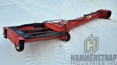 BUHLER FARM KING Grain Auger Extension Swing Out Portion 16 inch diameter 173 inch from the end to t...