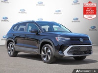 Recent Arrival! New Price! Black 2026 Volkswagen Taos Comfortline AWD 8-Speed Automatic 1.5L I4 Turb... (image 6)