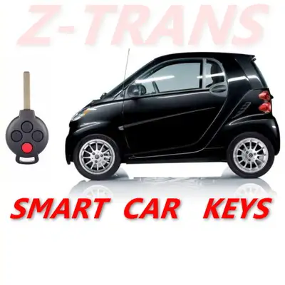 New uncut keys for smart cars models: key cutting and programming available please visit our website...