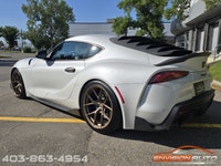 2020 TOYOTA GR SUPRA \ 14,800 KMS \ ABSOLUTE ZERO WHITE \ IGNITION RED LEATHER \ ECUTEK 420WHP & 519... (image 9)