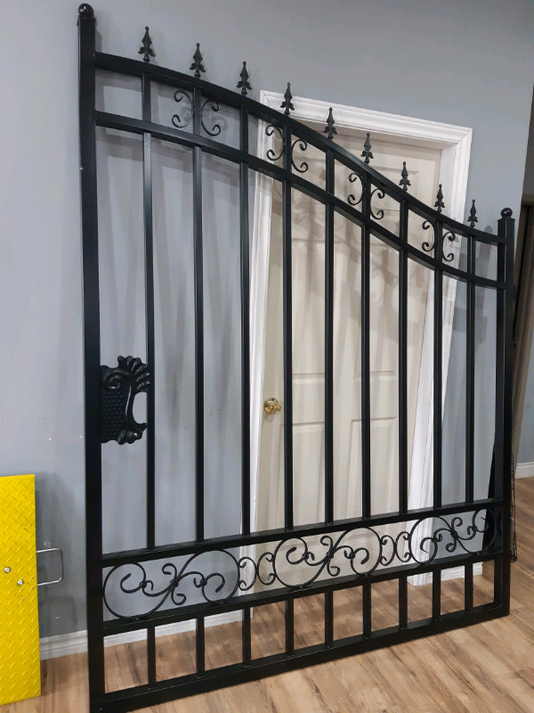 10 12 14 16 20 ft foot wide wrought iron house gate 416 301 6462 in Decks & Fences in City of Toronto - Image 4