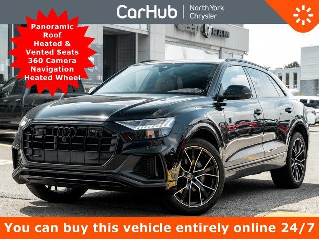 2023 Audi Q8 Progressiv Panoroof Heated Vented Seats 360 Cam in Cars & Trucks in City of Toronto
