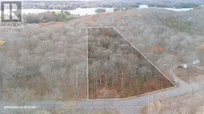 2.9-acre building lot on a quiet, newly constructed township road in Seguin, approximately 15 minute...