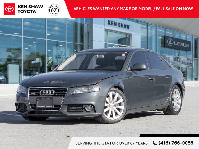 2010 Audi A4 2.0T in Cars & Trucks in City of Toronto
