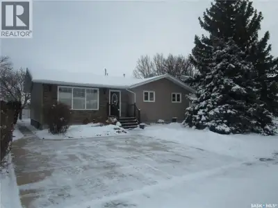 Terrific curb appeal at 1003 1st Street West, Assiniboia, SK. This property is warm and inviting fro...