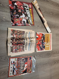 Hockey Newspaper and Media Memorabilia
