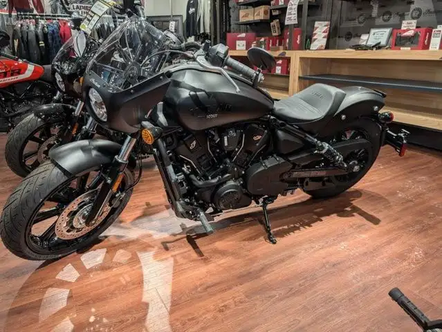 2025 Indian Sport Scout Limited Black Smoke in Street, Cruisers & Choppers in Edmonton - Image 3
