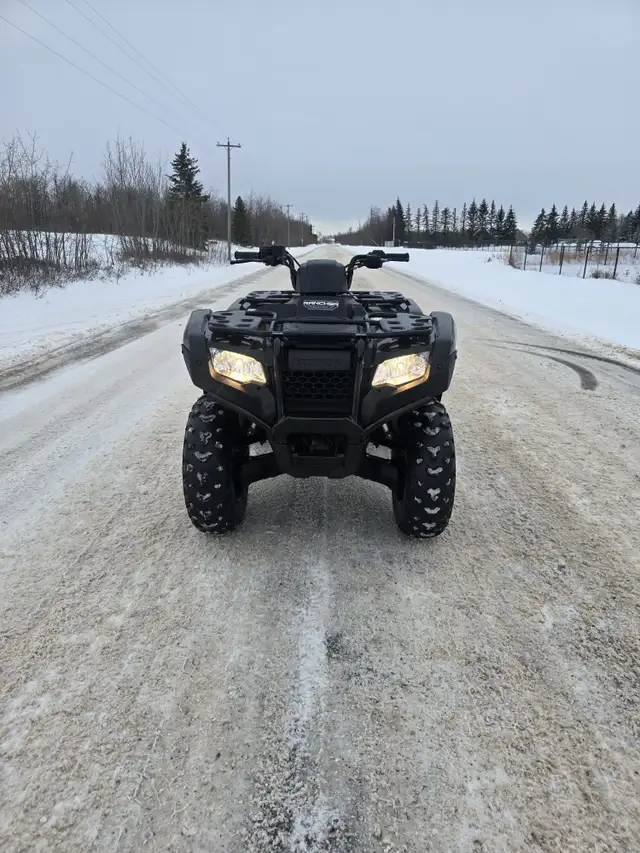 2025 HONDA TRX420 RANCHER-BLACK! in ATVs in Sudbury - Image 3