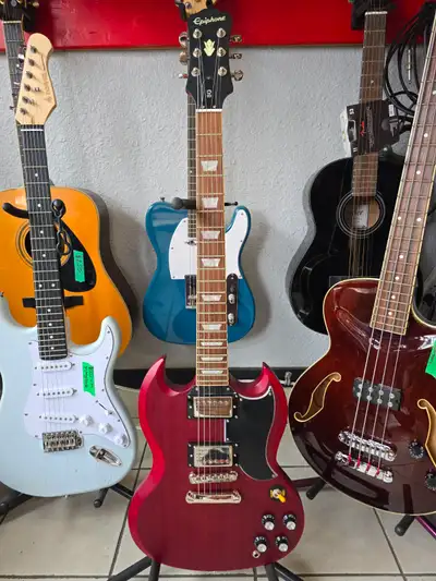 Epiphone Worn Cherry SG 2019, View more