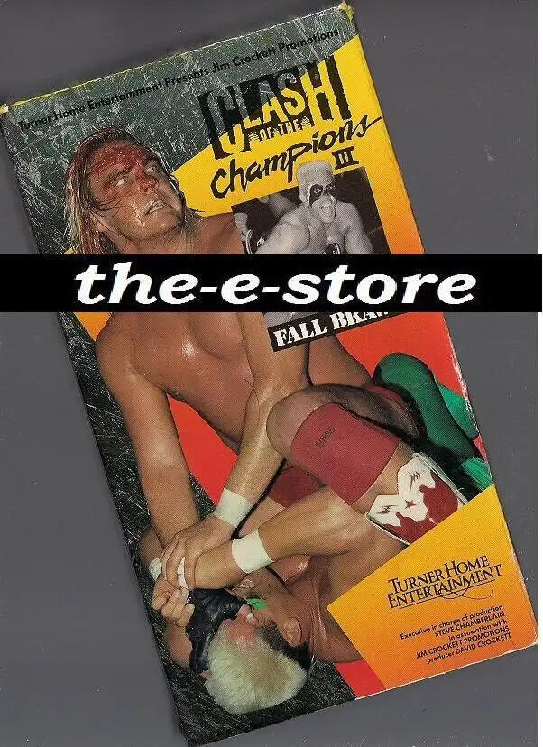 Wrestling VHS/DVD 1988 - CLASH OF CHAMPIONS 3. WWE/WWF/WCW/TNA.