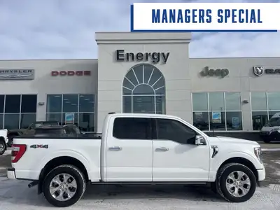 Take on work, weekends, and long highway runs with the confidence of a 2023 Ford F-150 Platinum used...