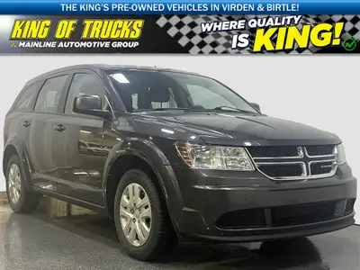 The 2017 Dodge Journey SE is a practical used SUV built for daily life in Virden. This front-wheel-d...