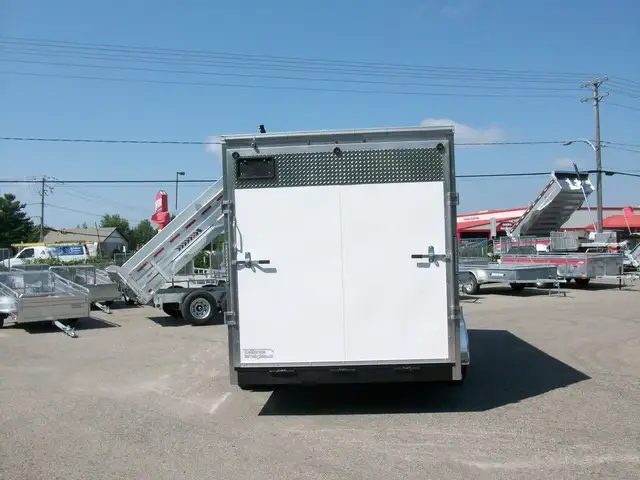2025 Weberlane CARGO 7' X 16' V-NOSE 2 ESSIEUX 7'HT VTT MOTO TRA in Cargo & Utility Trailers in Laval / North Shore - Image 6
