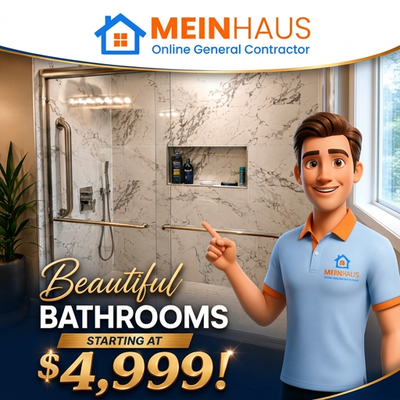 NEW FULL WASHROOMS/BATHROOMS RENOVATIONS - Toronto, View more
