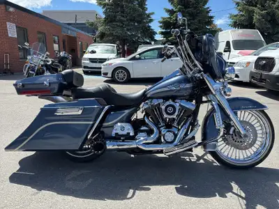 Check out this 2003 CANADIAN Harley-Davidson 88ci 100th Anniversary Road King with only 27,446kms. B...