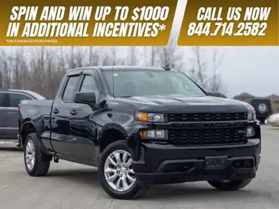 This 2019 Chevrolet Silverado 1500 Custom is powered by a strong 5.3L EcoTec3 V8 engine paired with...