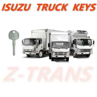 ISUZU TRUCK KEYS FOR SALE PLEASE VISIT OUR WEBSITE AT www.z-trans.com WE DO MOBILE KEY CUTTING SERVI...