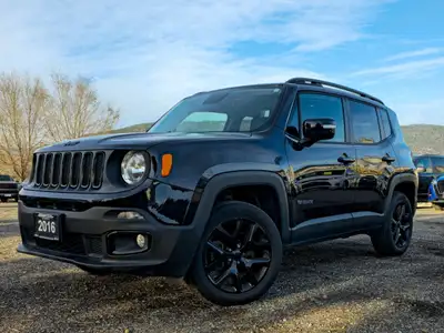 The 2016 Jeep Renegade North in stunning black is the epitome of rugged 44 capability paired with de...