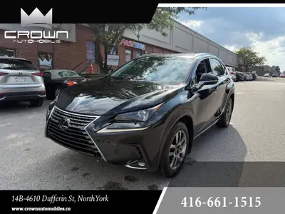 2018 LEXUS NX 300 AWD, PREMIUM PACKAGE, LOADED WITH SUNROOF, HEATED AND VENTILATED SEATS, REAR VIEW...