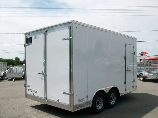 2025 Weberlane CARGO 8'.6in. X 14' V-NOSE 2X 5200LB.GLISSIERE CO in Cargo & Utility Trailers in Laval / North Shore - Image 7