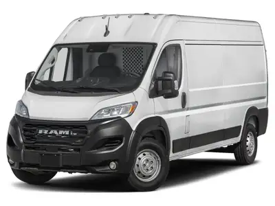 This One Owner 2025 RAM ProMaster Cargo Van Tradesman 2500 High Roof 136 WB w/Pass Seat has the 3.6L...